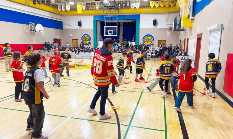 Zach Whitecloud Hockey Hero siksika